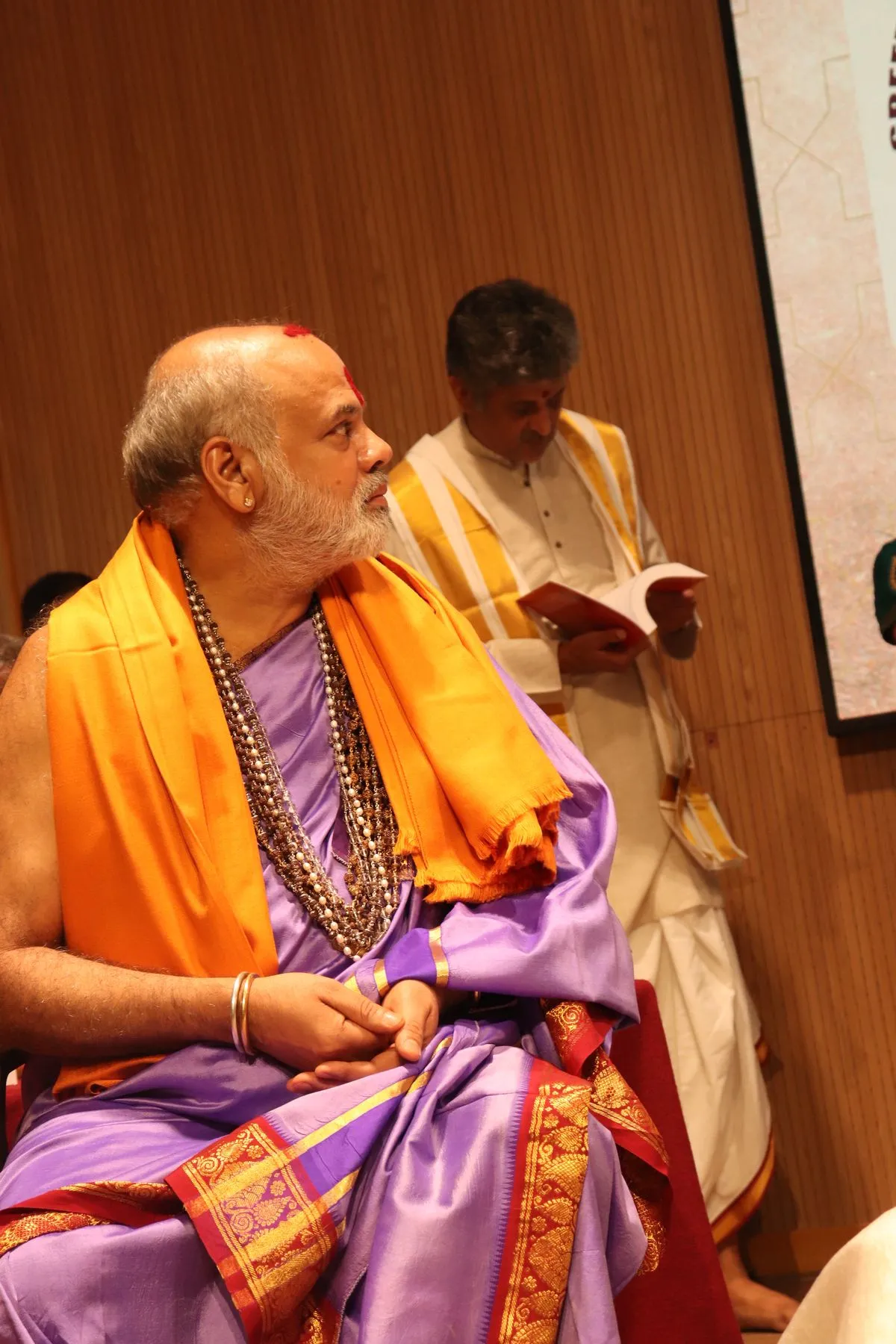 A ceremony or felicitation at VTP V