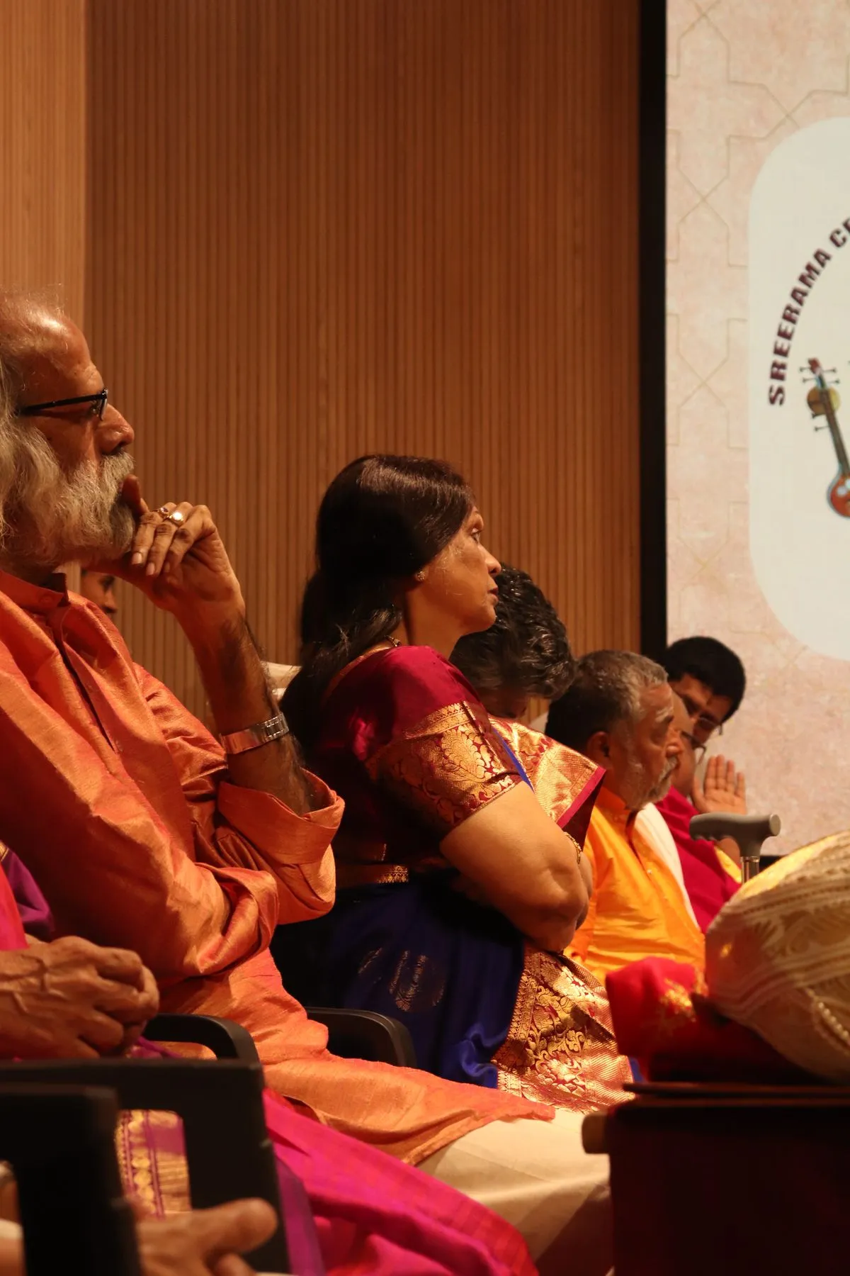 Artists, guests and listeners at VTP V