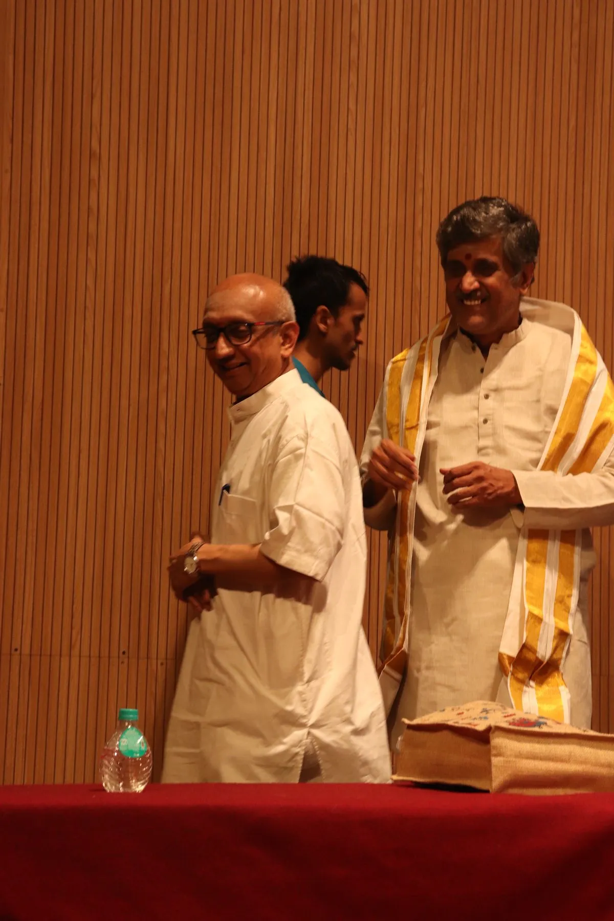 A ceremony or felicitation at VTP V