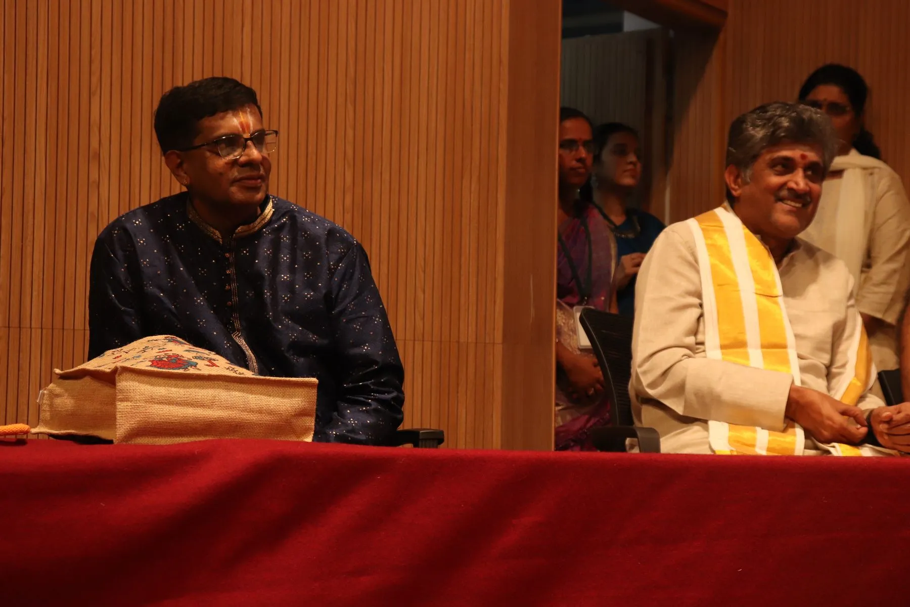 Dais guests