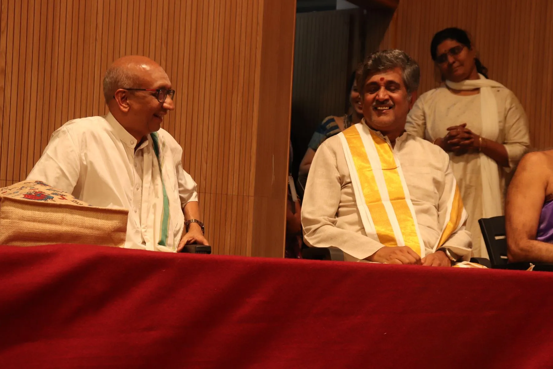 A ceremony or felicitation at VTP V