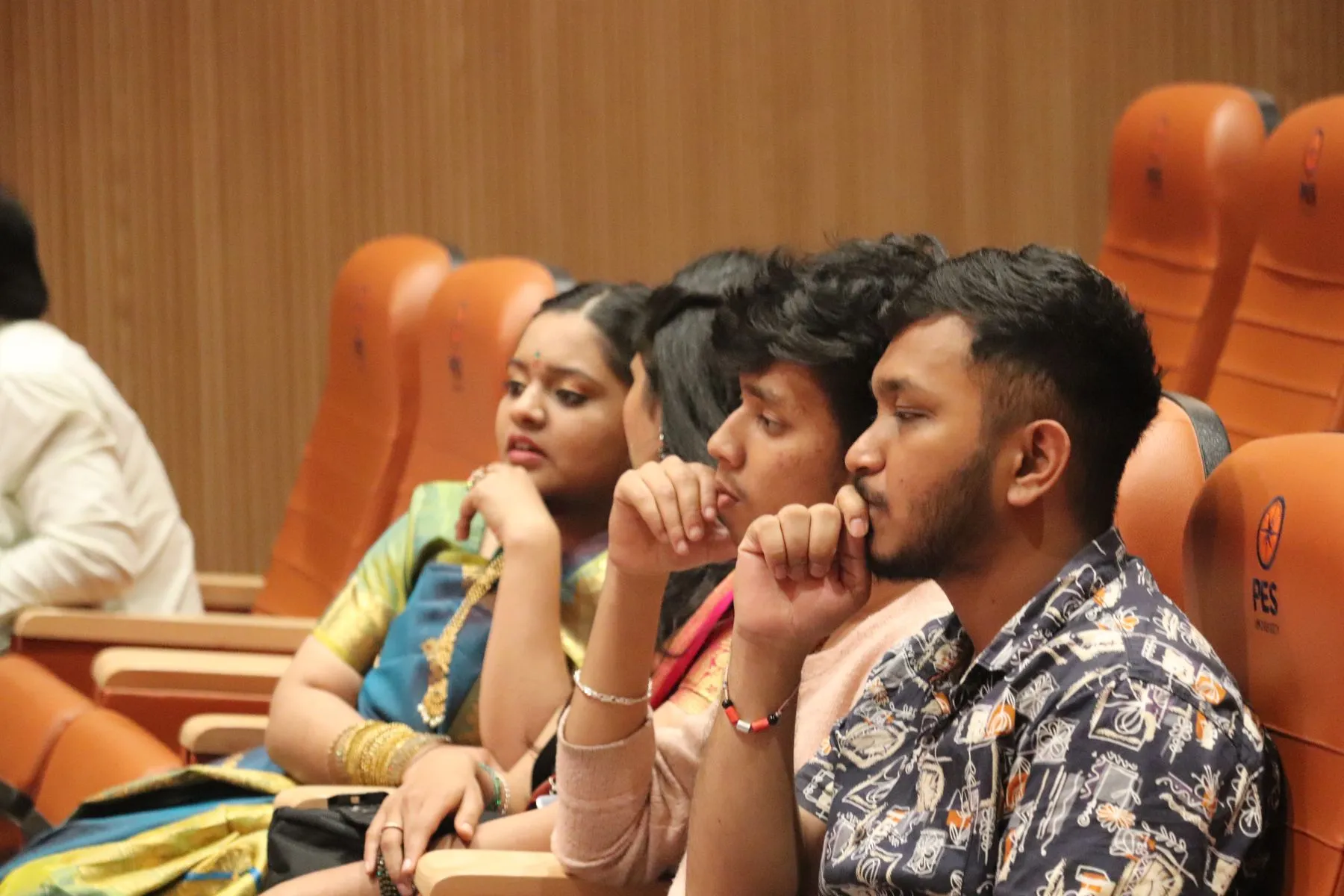 Artists, guests and listeners at VTP V