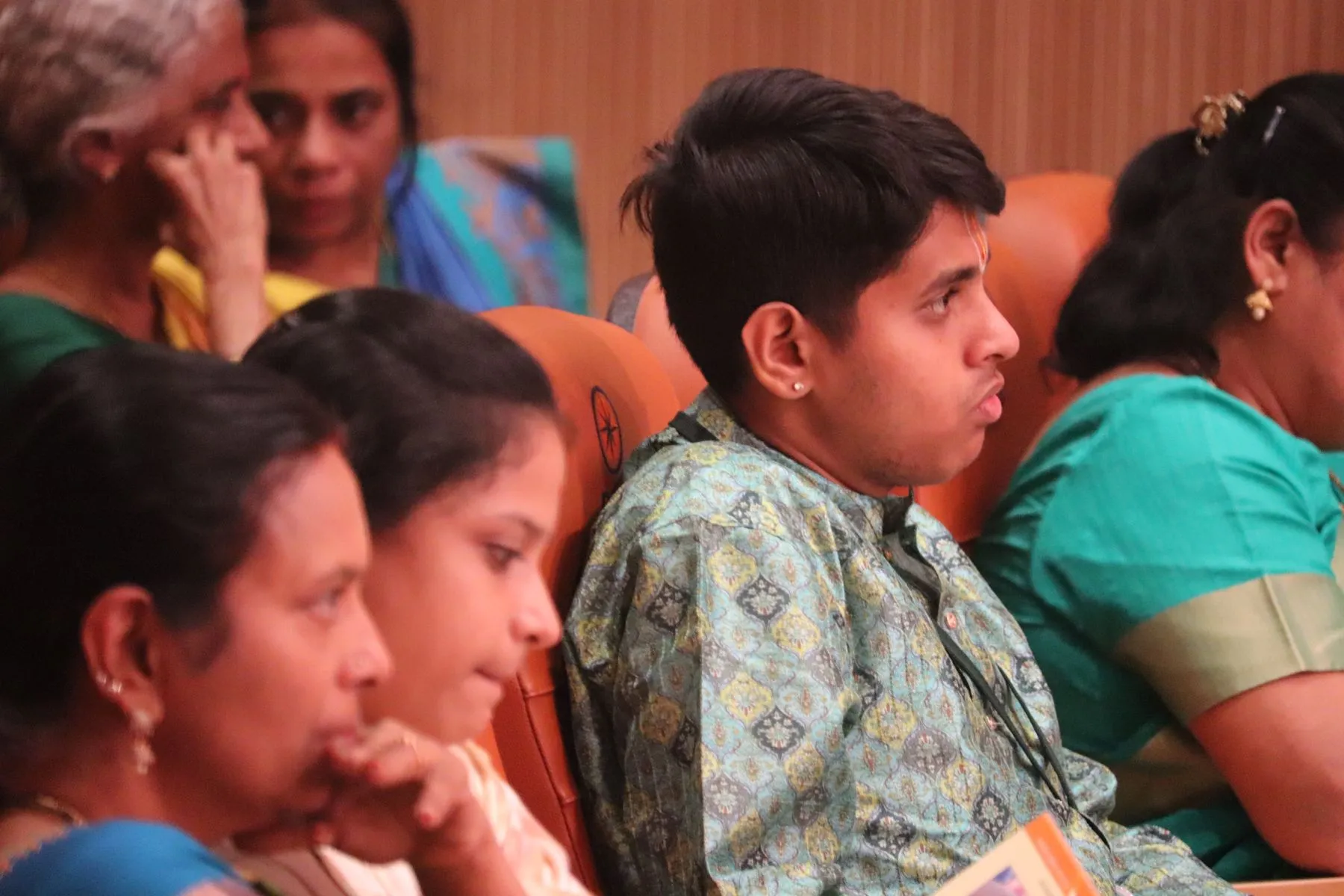 Artists, guests and listeners at VTP V