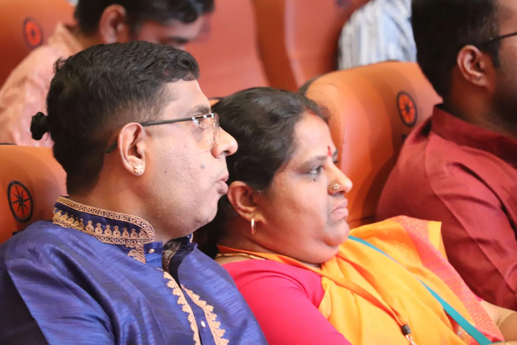 Artists, guests and listeners at VTP V
