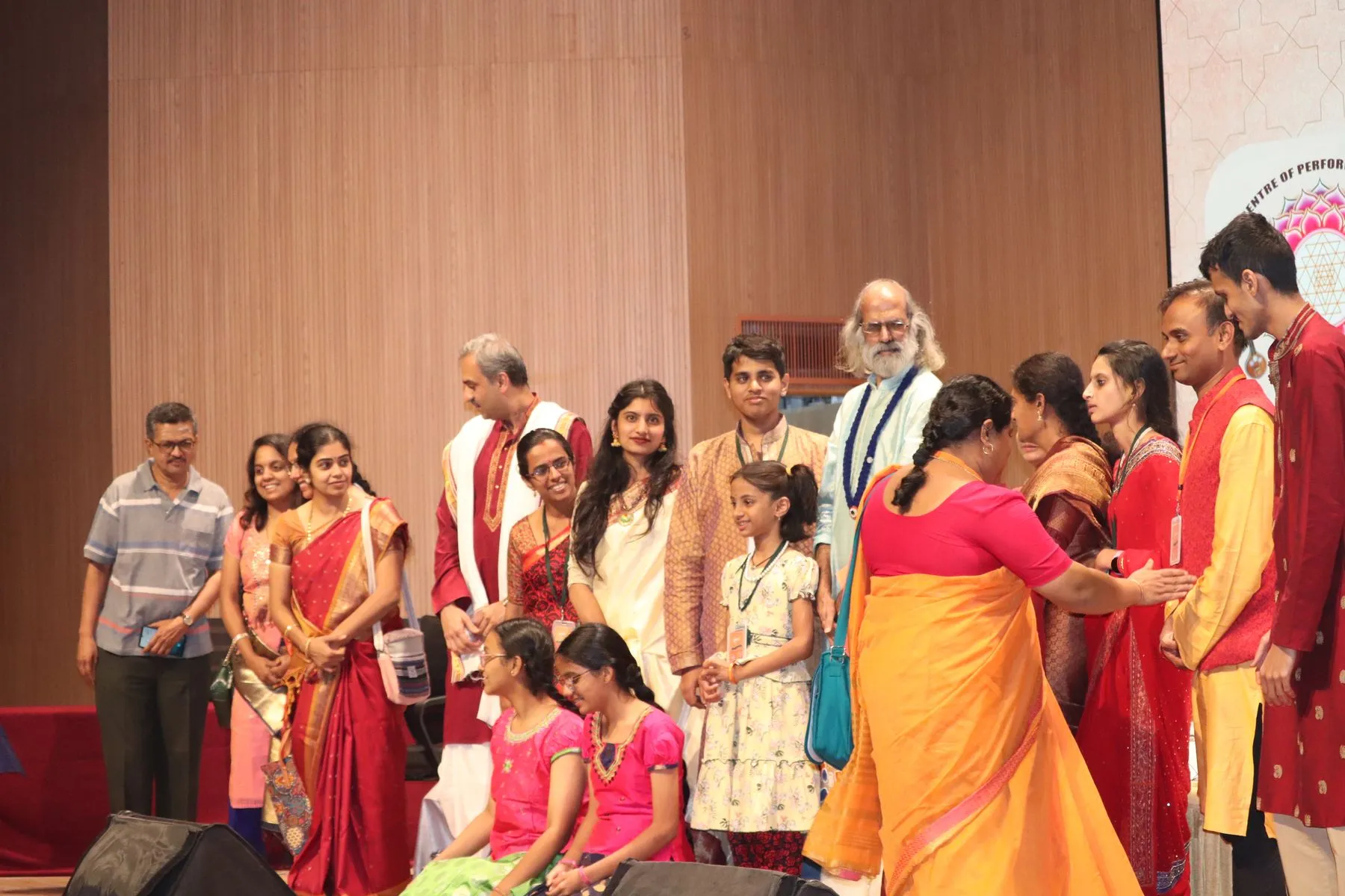 Artists, guests and listeners at VTP V
