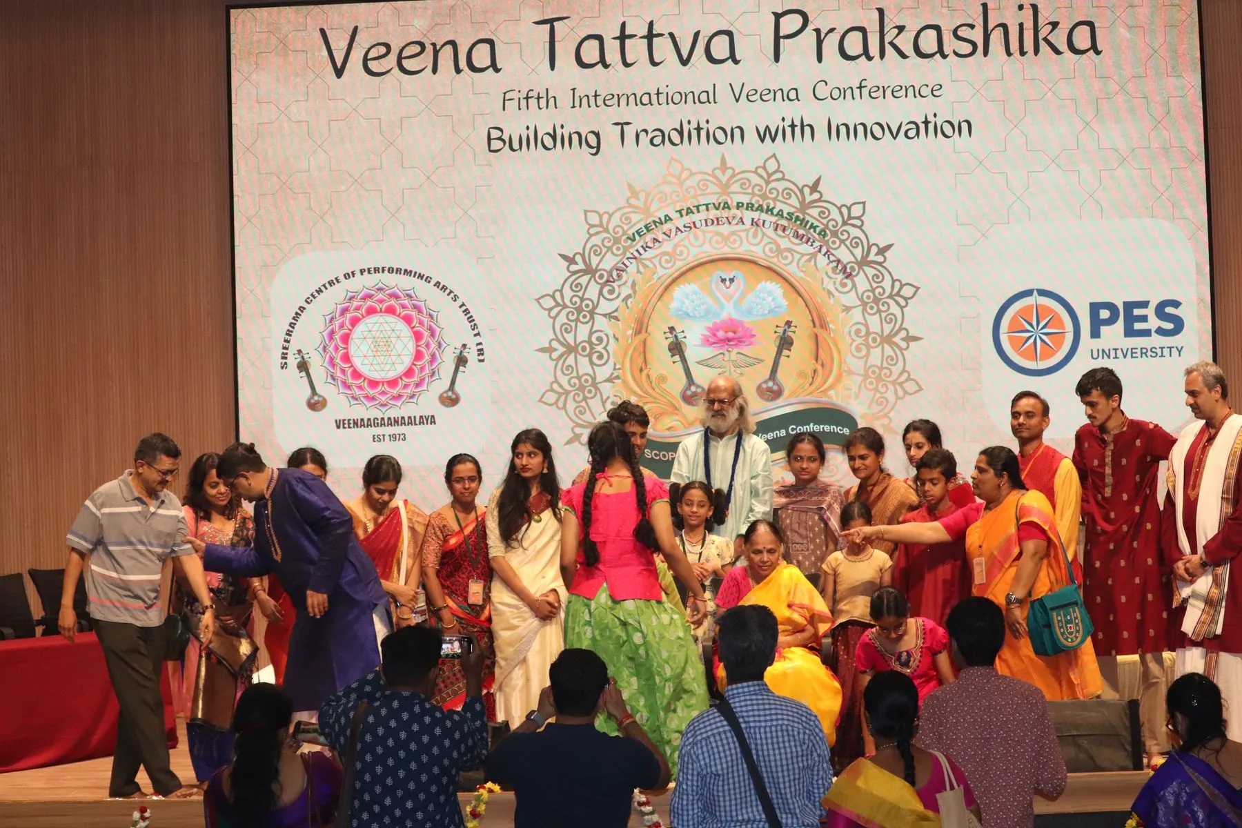 Artists, guests and listeners at VTP V