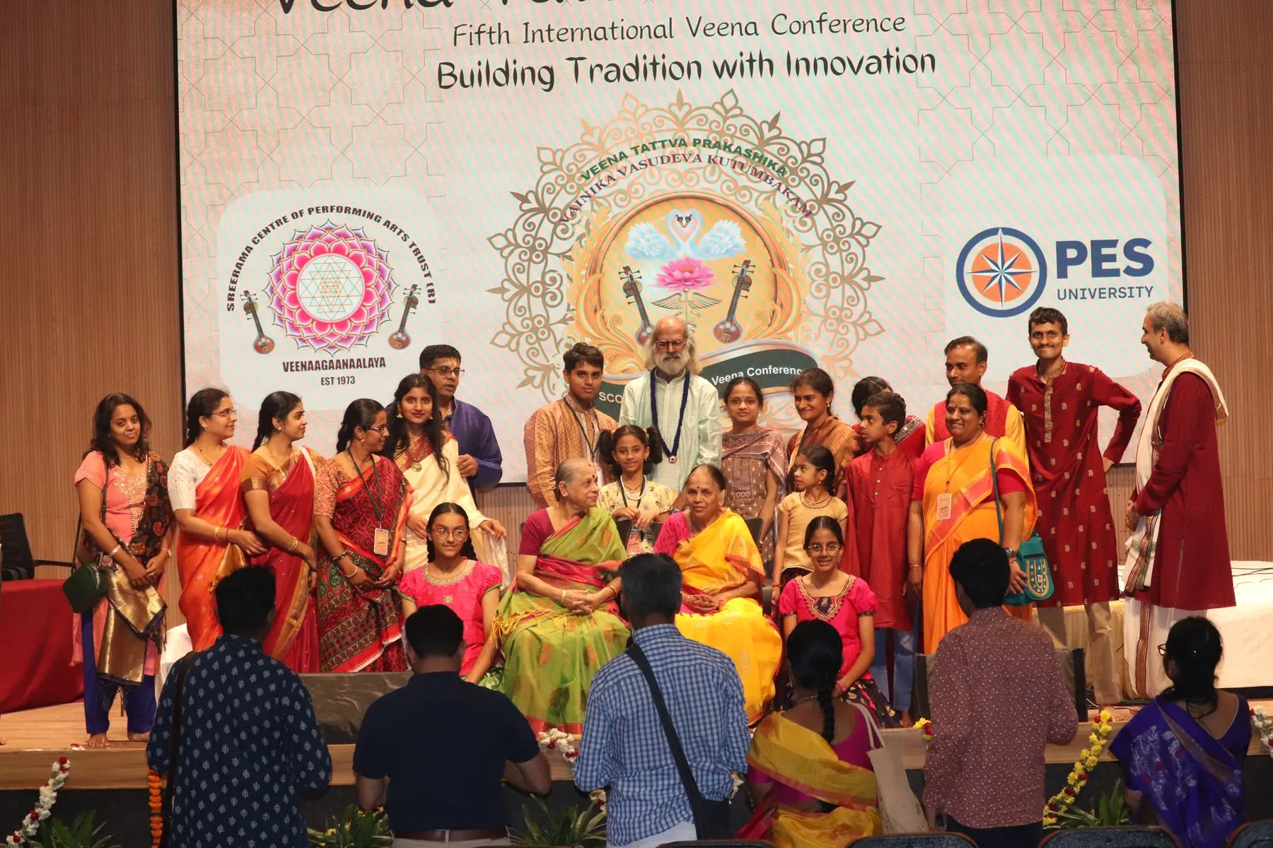 Artists, guests and listeners at VTP V