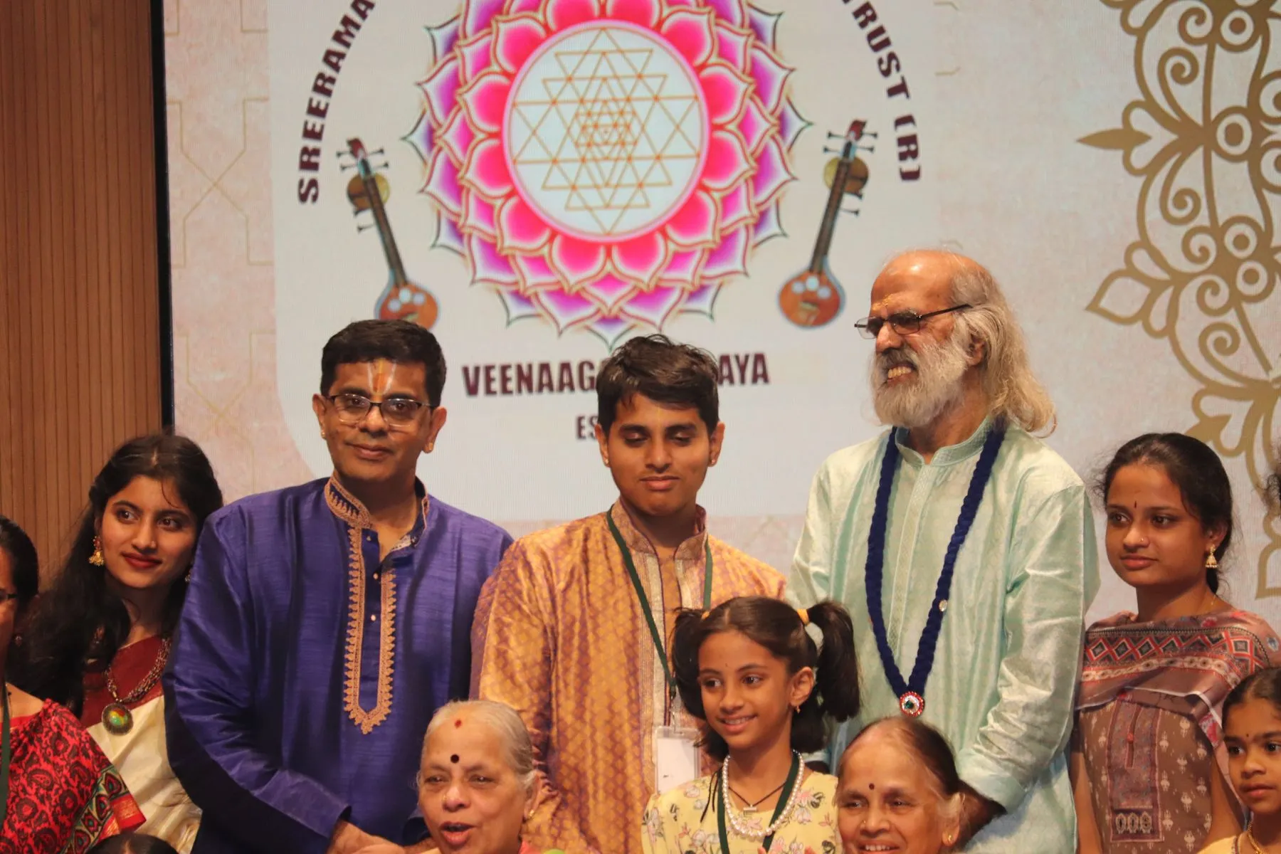 Artists, guests and listeners at VTP V