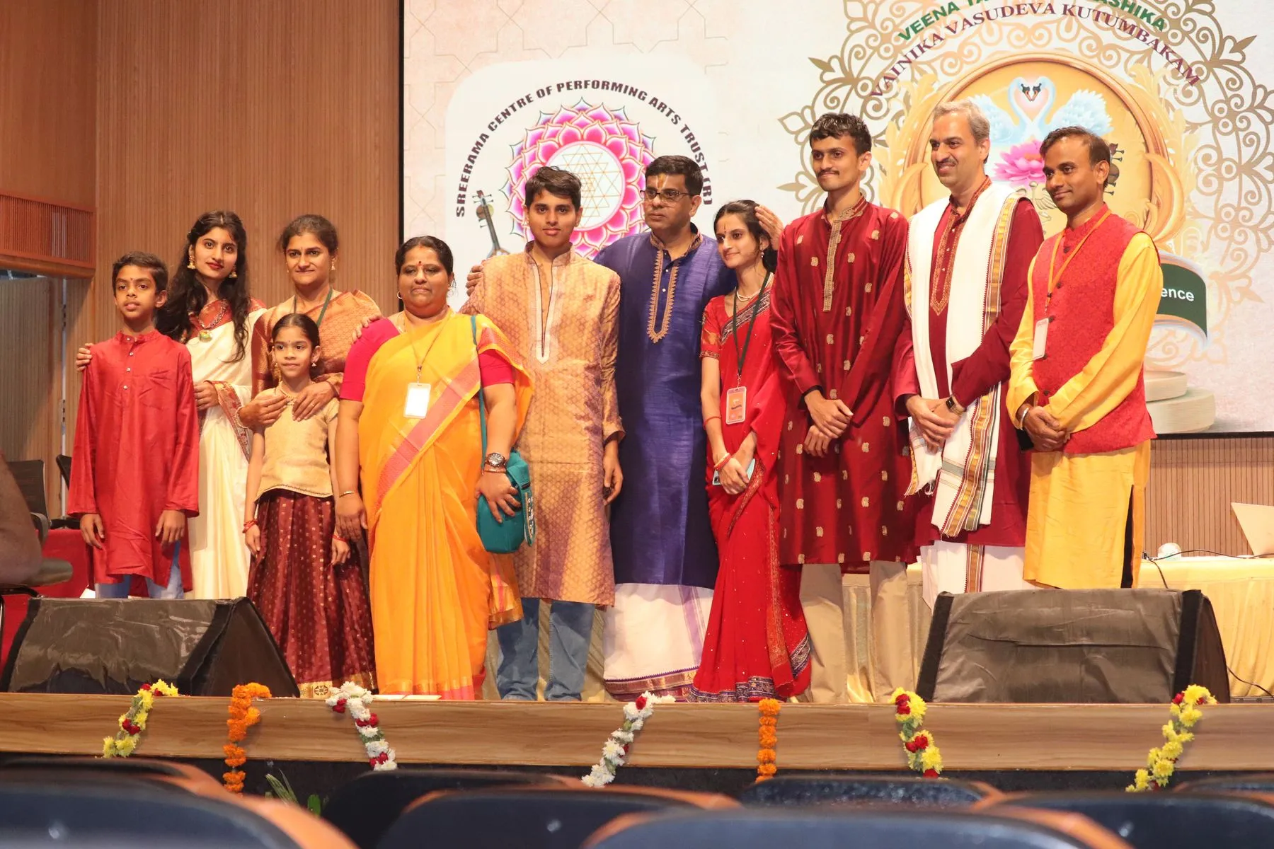 Artists, guests and listeners at VTP V