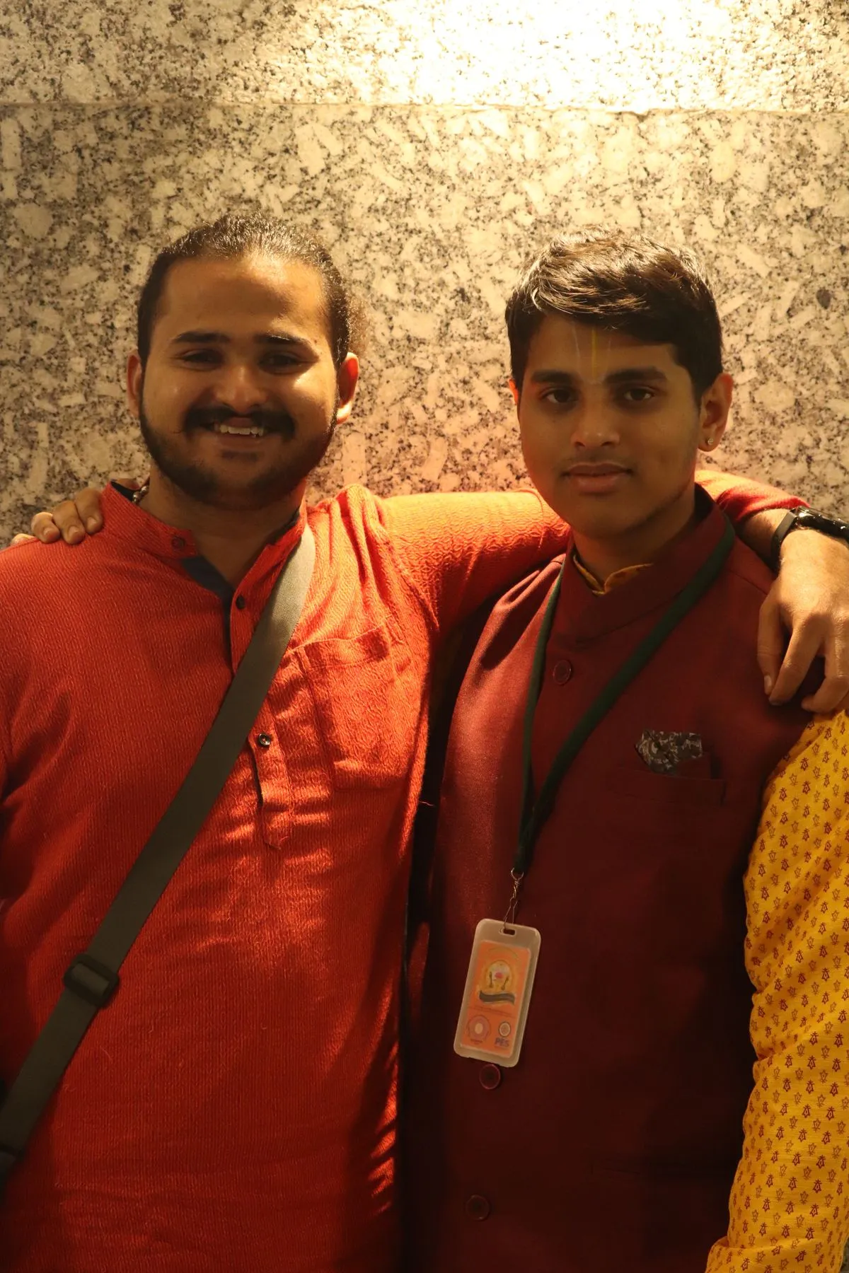 Two volunteers