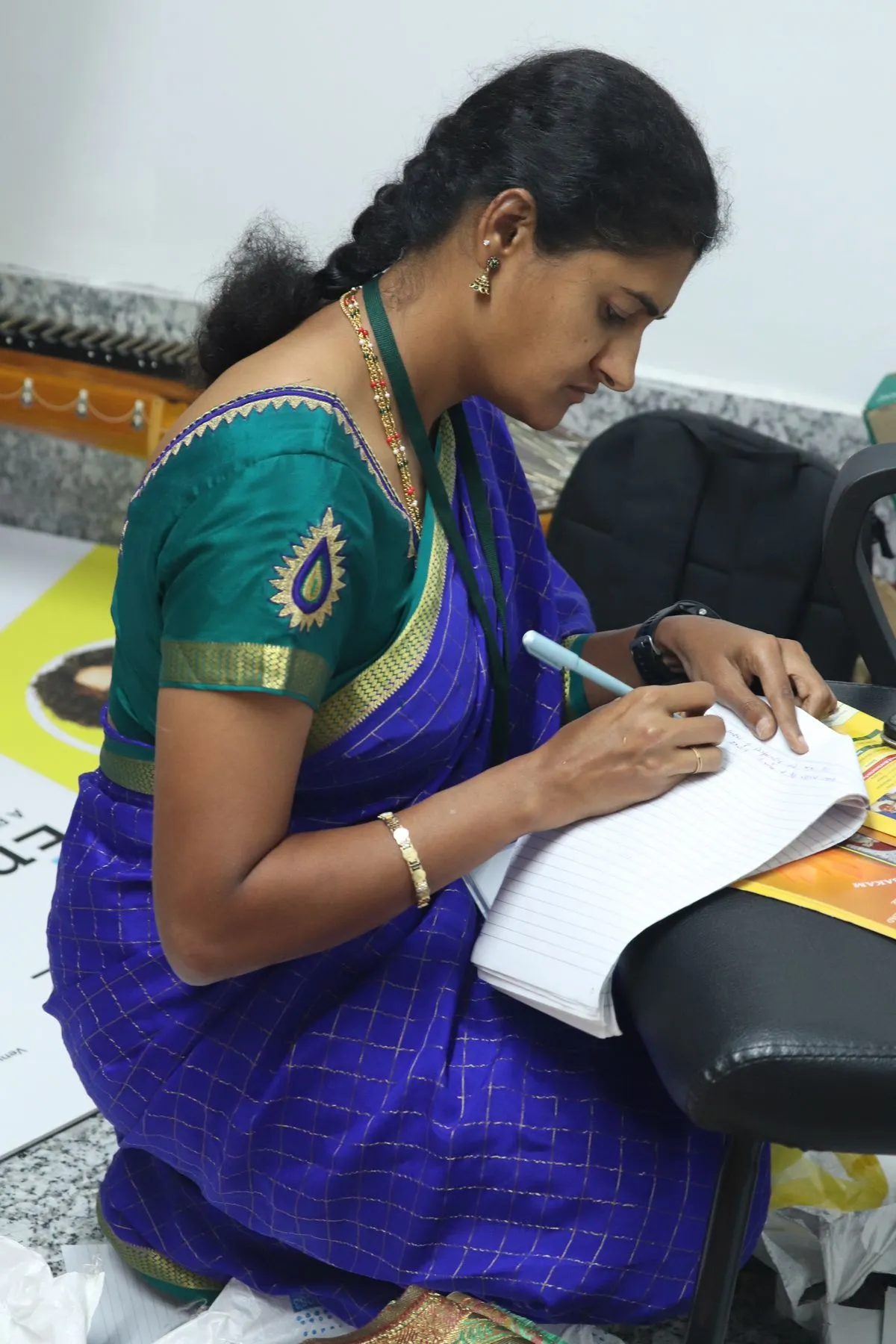 Volunteer registering