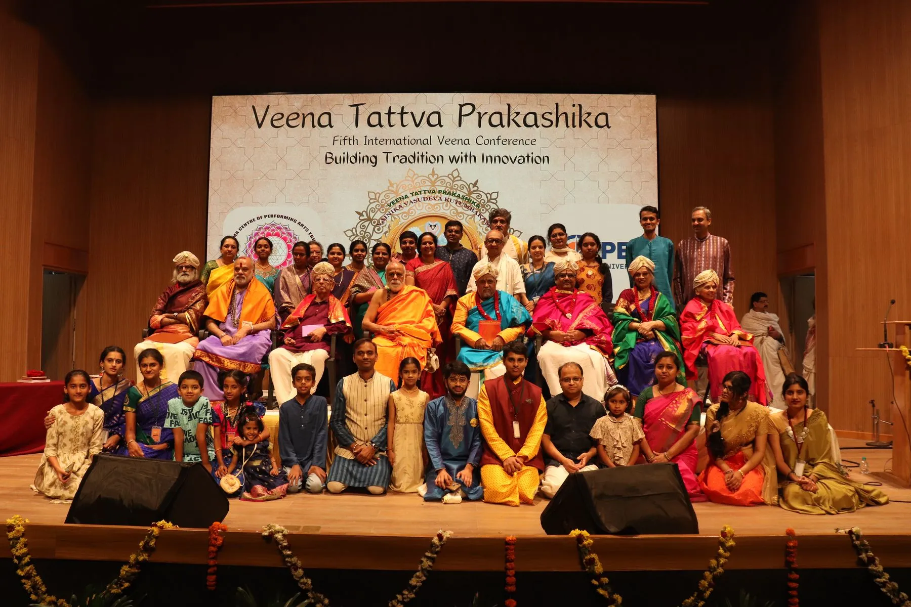 Artists, guests and listeners at VTP V